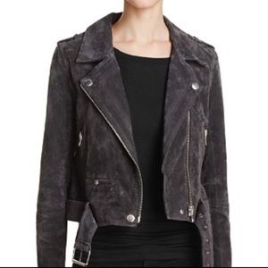 Blank NYC Suede Moto Jacket in XS blanknyc